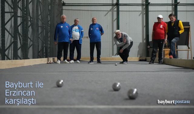 Huzur Bocce Ligi'nde Bayburt ile Erzincan karşılaştı