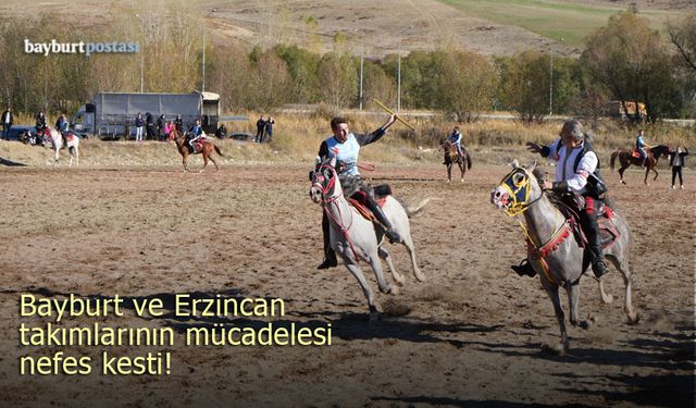 Balca ve Albayrak Atlı Spor Kulüpleri kıyasıya mücadele etti