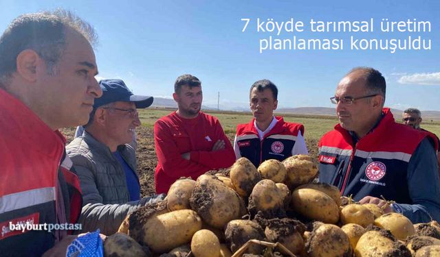 'Köylerde Buluşuyoruz, Tarımı Konuşuyoruz' Projesi Bayburt'ta Devam Ediyor