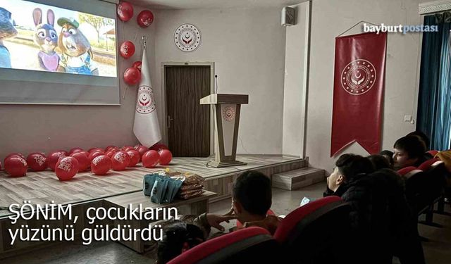Bayburt ŞÖNİM'den Çocuklara Özel Güçlendirme Etkinliği