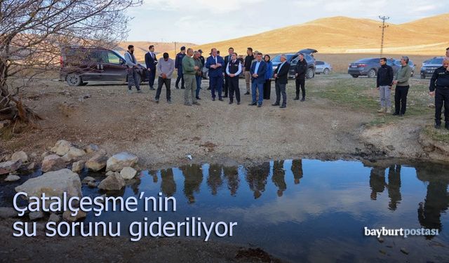 Çatalçeşme’nin su sorununu çözecek projede sona yaklaşılıyor