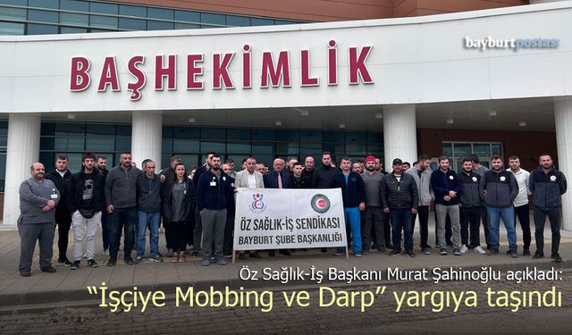 Bayburt Devlet Hastanesi'nde Şiddet Olayı: İşçiye Mobbing ve Darp İddiası