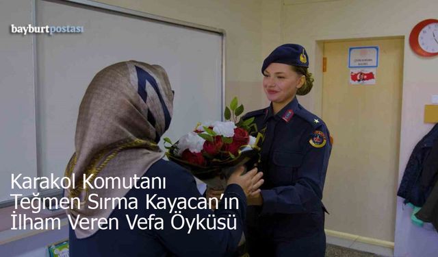 Teğmen Firdevs Sırma Kayacan’dan İlham Veren Vefa Öyküsü