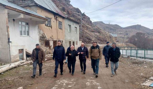Aydıntepe Kaymakamı Ertuğrul Bayram'dan köy ziyaretleri
