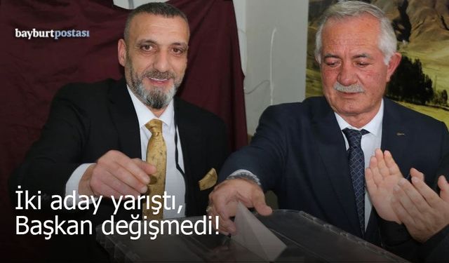 Marmara Bölgesi Bayburt Derneği'nde Seçim Heyecanı: Başkan Değişmedi