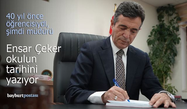 Bayburtlu Müdürün Vefa Defteri: 40 Yıl Sonra Mezun Olduğu Okulun Anılarını Topluyor