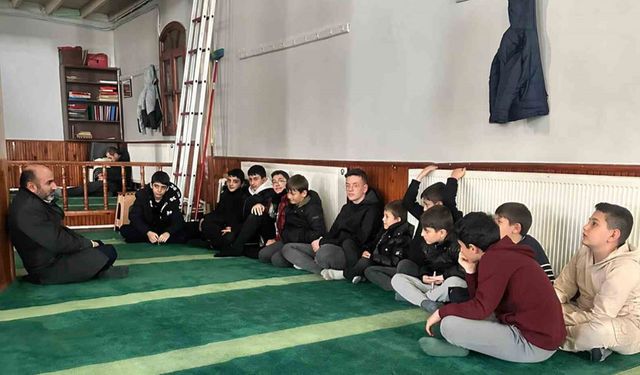 Aydıntepe’de ortaokul öğrencileri kampa alındı