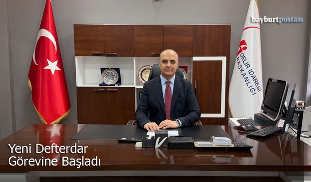 Gebze’den Bayburt’a atanan Defterdar Yıldız mesaisine başladı