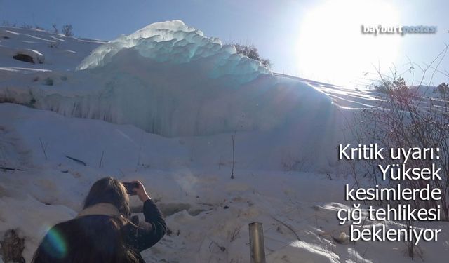 Bayburt ve Çevresi Buz Kesti!