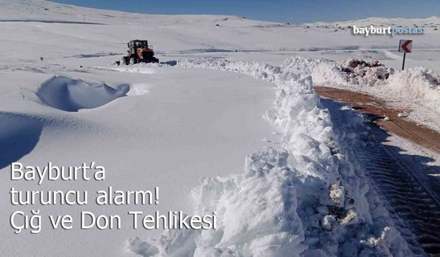 Meteorolojiden Bayburt İçin Kritik Uyarı: Buzlanma, Don ve Çığ Tehlikesi!