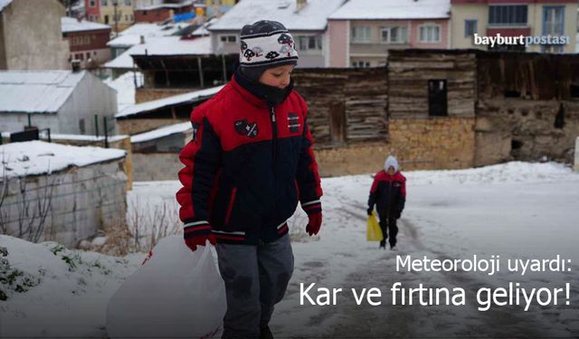 Meteorolojiden İki İl İçin "Turuncu" Alarm: Kar ve Fırtına Geliyor!