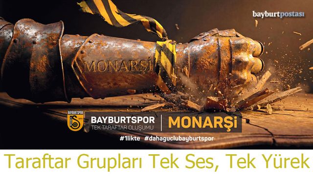 Bayburt’ta Taraftar Gruplarından Önemli Karar: Artık Tek Ses, Tek Yürek!