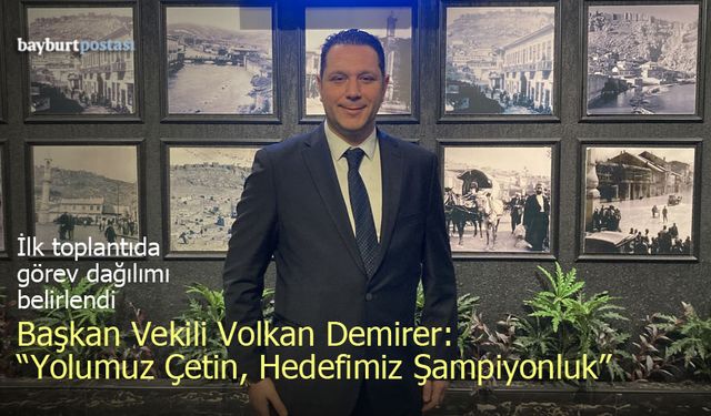 Sarı-Siyah Sevda İçin Kenetlenme Vakti: Bayburtspor’da Görev Dağılımı Belli Oldu