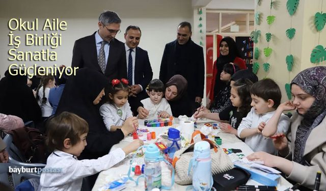 Şehit Nevzat Kaya İlkokulunda Renkli 'Sanat Günü'