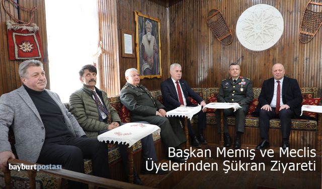 Başkan Memiş'ten Garnizon Komutanlığına Şükran Ziyareti
