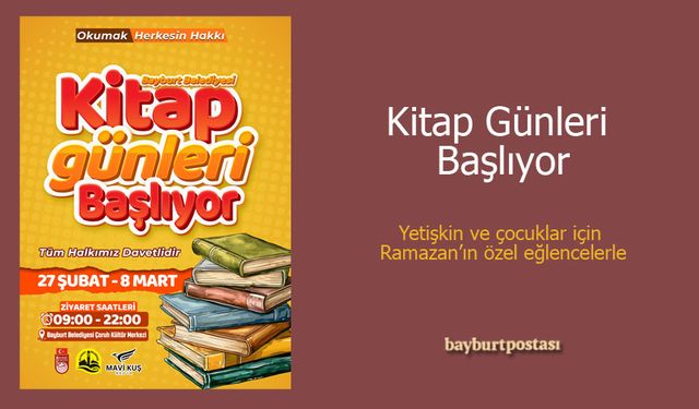 Başkan Mete Memiş’ten Davet: Kitap Günleri Kapılarını Açıyor