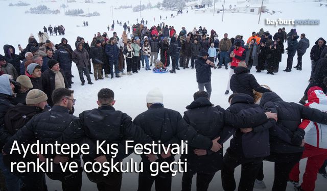 Aydıntepe Kış Festivali renkli ve coşkulu geçti