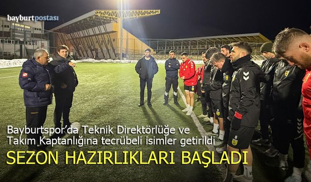 Sarı-Siyahlılarda Hedef Şampiyonluk: Bayburtspor Sahaya Çıktı