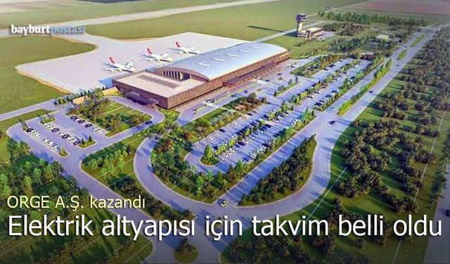 Bayburt-Gümüşhane Havalimanı Elektrik İşleri İçin İmzalar Atılıyor