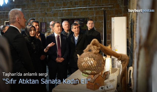 Taşhan’da Anlamlı Sergi: ‘Sıfır Atıktan Sanata Kadın Eli’