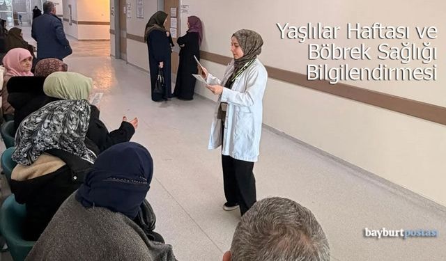 Bayburt'ta Böbrek Sağlığı ve Yaşlılar Haftası Etkinliği