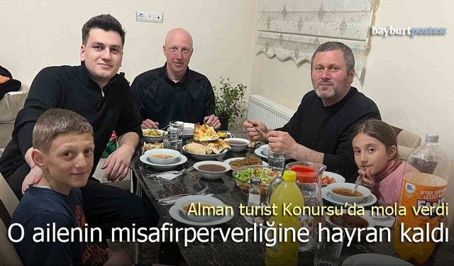 Dünya Turunda Bir Durak: Bayburt Misafirperverliği Simon’u Büyüledi