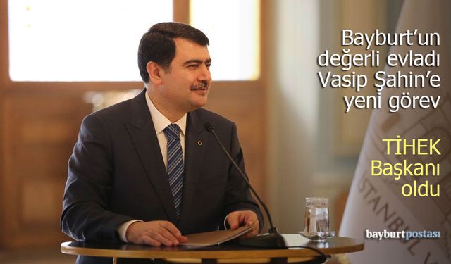 Vasip Şahin'in yeni görevi TİHEK Başkanlığı