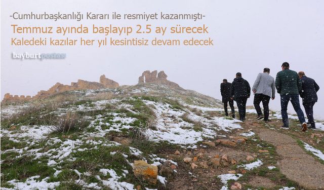 Bayburt Kalesi’nde Yeni Dönem: Arkeolojik Kazılar Temmuzda Başlıyor