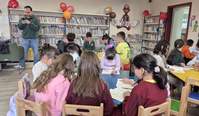 Bayburt’ta öğrenciler Kütüphaneler Haftası’nda kitapla buluştu