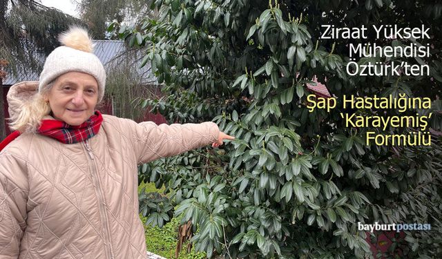 Zehra Öztürk'ten Şap Hastalığına 'Karayemiş' Formülü