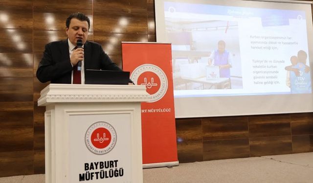 Bayburt’ta vekâletle kurban kesim programı tanıtıldı