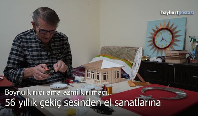 56 Yıllık Demir Ustası, Huzurevinde Sanatla Hayata Tutundu