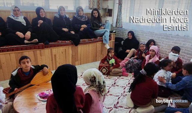 Aydıntepe’de Kültür Dolu Etkinlik: Miniklerden Nasreddin Hoca Esintisi