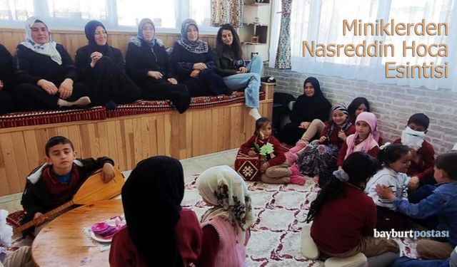Aydıntepe’de Kültür Dolu Etkinlik: Miniklerden Nasreddin Hoca Esintisi