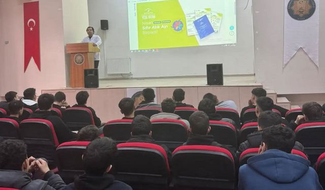 Bayburt İHL öğrencilerine sıfır atık bilinci anlatıldı
