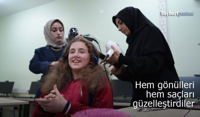 Bayburtlu Meslek Liselilerden Anlamlı Dokunuşlar