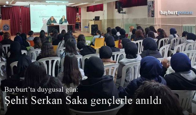 Bayburt’ta Duygusal Gün: Şehit Polis Memuru Serkan Saka Gençlerle Anıldı