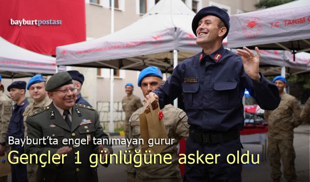 Bayburt’ta engel tanımayan gurur