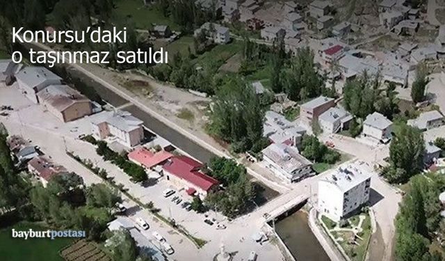 Bayburt Konursu’daki Taşınmaz 4 Milyon 50 Bin TL’ye Satıldı