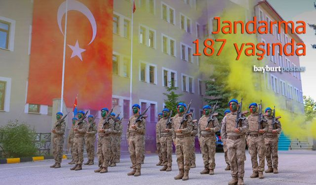 Jandarma Teşkilatının 187. Kuruluş Yıl Dönümü Bayburt'ta Kutlandı