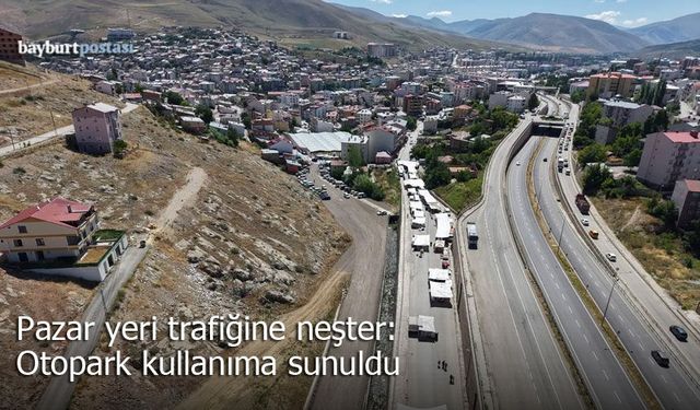 Pazar yeri trafiğine neşter: Kapalı Halk Pazarı Otoparkı kullanıma sunuldu