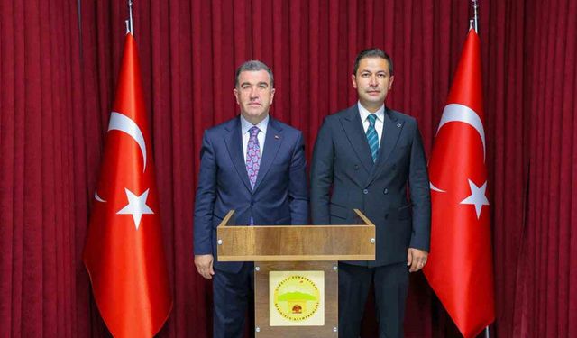 Vali Eldivan’dan Kaymakam Yıldırım’a hayırlı olsun ziyareti