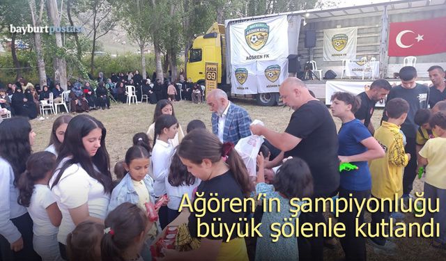 Yeşil Sahadan Köy Meydanına: Ağörenspor’un Şampiyonluğu Şenlikle Kutlandı