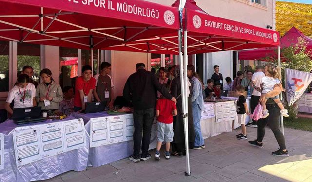 Bayburt’ta DENEYAP Öğrencilerinden Proje Şenliği