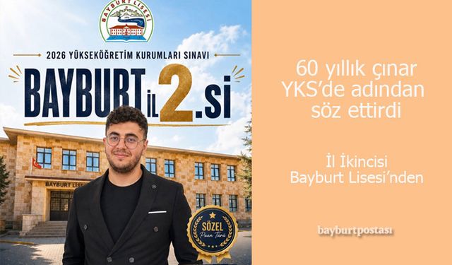 Sözel il ikincisini Bayburt Lisesi çıkardı