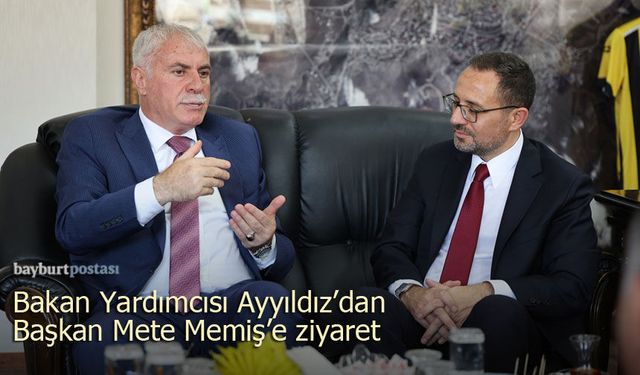 Adalet Bakan Yardımcısı Sedat Ayyıldız'dan Başkan Memiş'e ziyaret