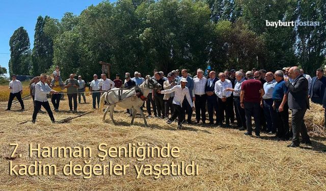 7. Harman Şenliği'nde Anadolu'nun Kadim Değerleri Yeniden Yaşatıldı