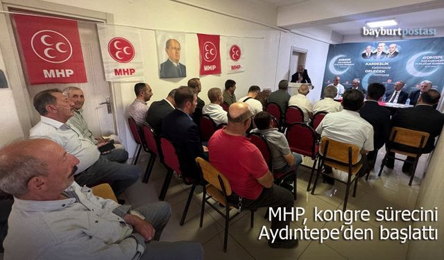 MHP Aydıntepe 15. olağan genel kurulu sonuçlandı
