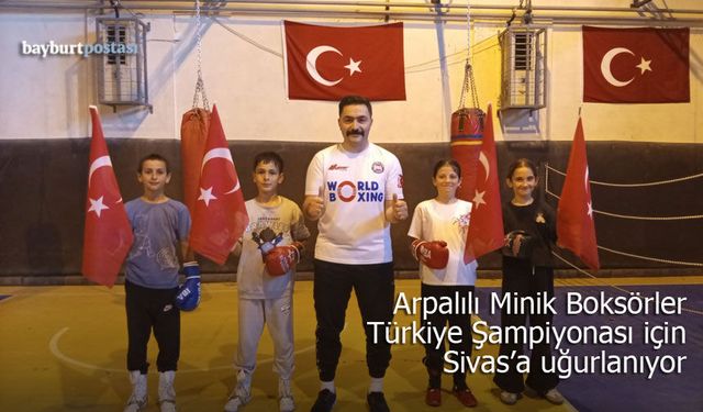 Arpalılı Minik Boksörler Türkiye Şampiyonası İçin Sivas’a Gidiyor