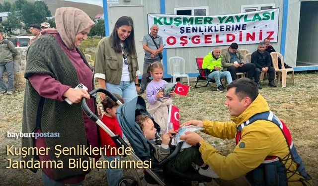 Kuşmer Yaylası Şenliğinde Vatandaşlara KADES, Siber Güvenlik ve UYUMA Eğitimi